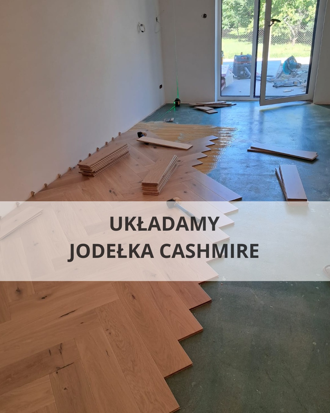 Jodełka klasyczna Cashmire Parkiet Hajnówka – realizacja Demoprojekt