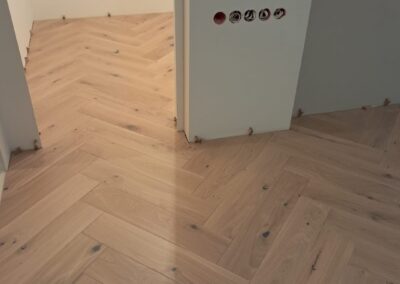 Jodełka klasyczna Cashmire Parkiet Hajnówka – realizacja Demoprojekt