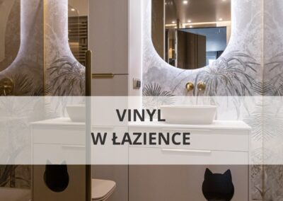 Panele winylowe na podłodze w łazience