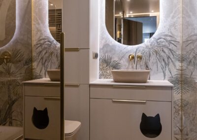 Panele winylowe na podłodze w łazience