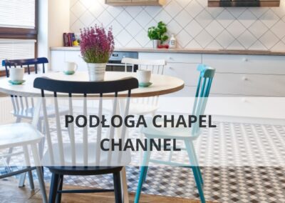 Podłoga drewniana Chapel Parket Channel w kuchni