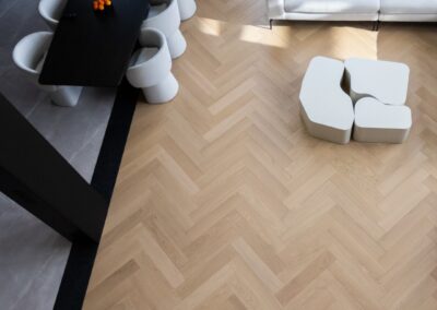 podłoga drewniana w jodełkę