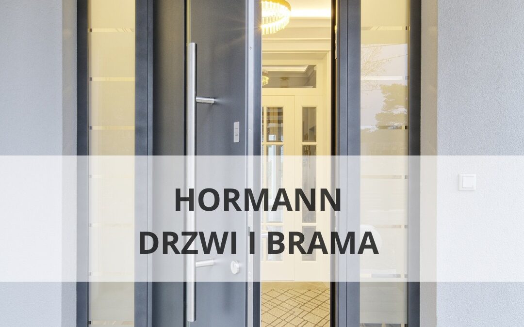 Drzwi wejściowe i brama garażowa Hörmann