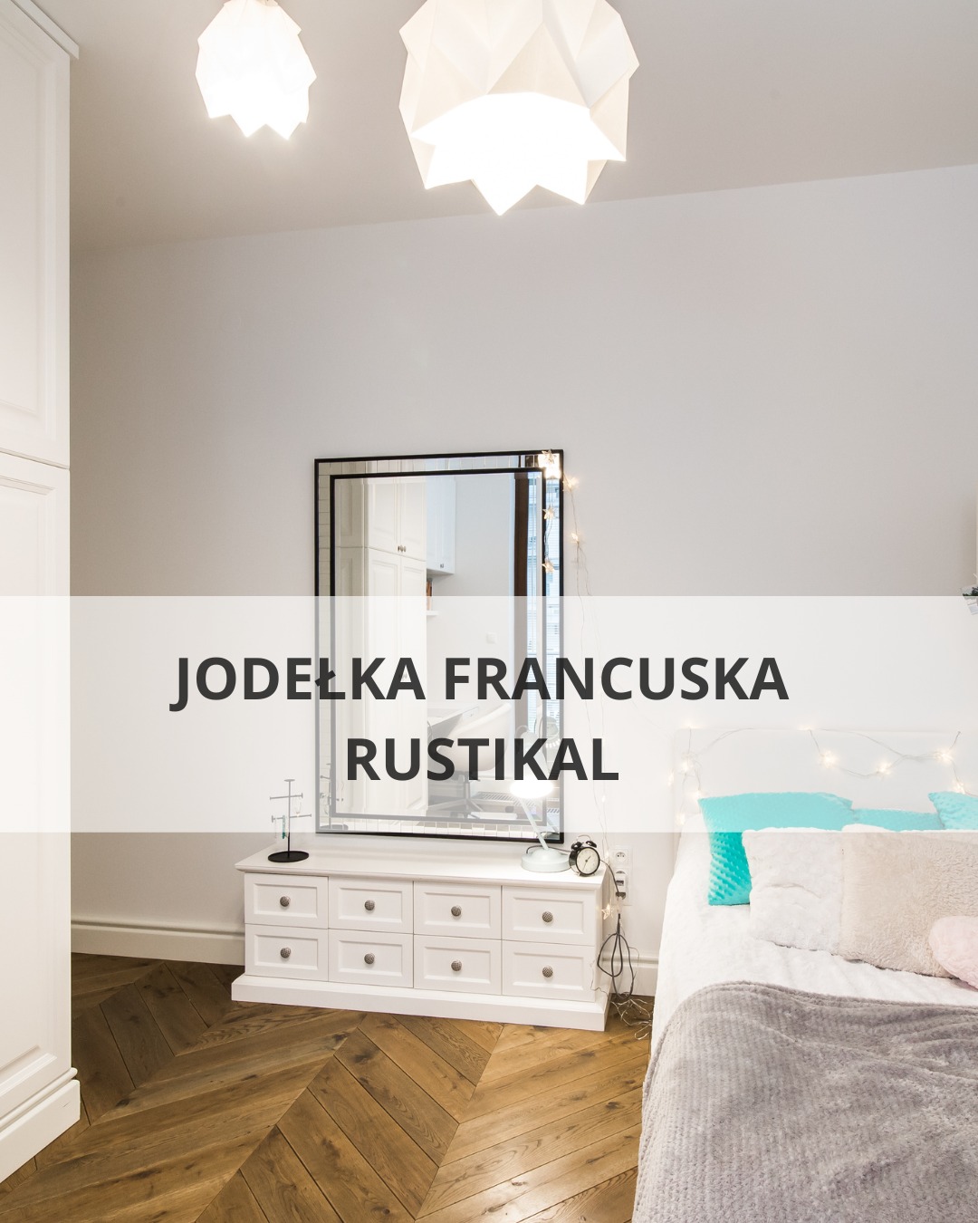 Rustykalna jodełka francuska