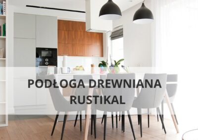 Podłoga dębowa rustykalna