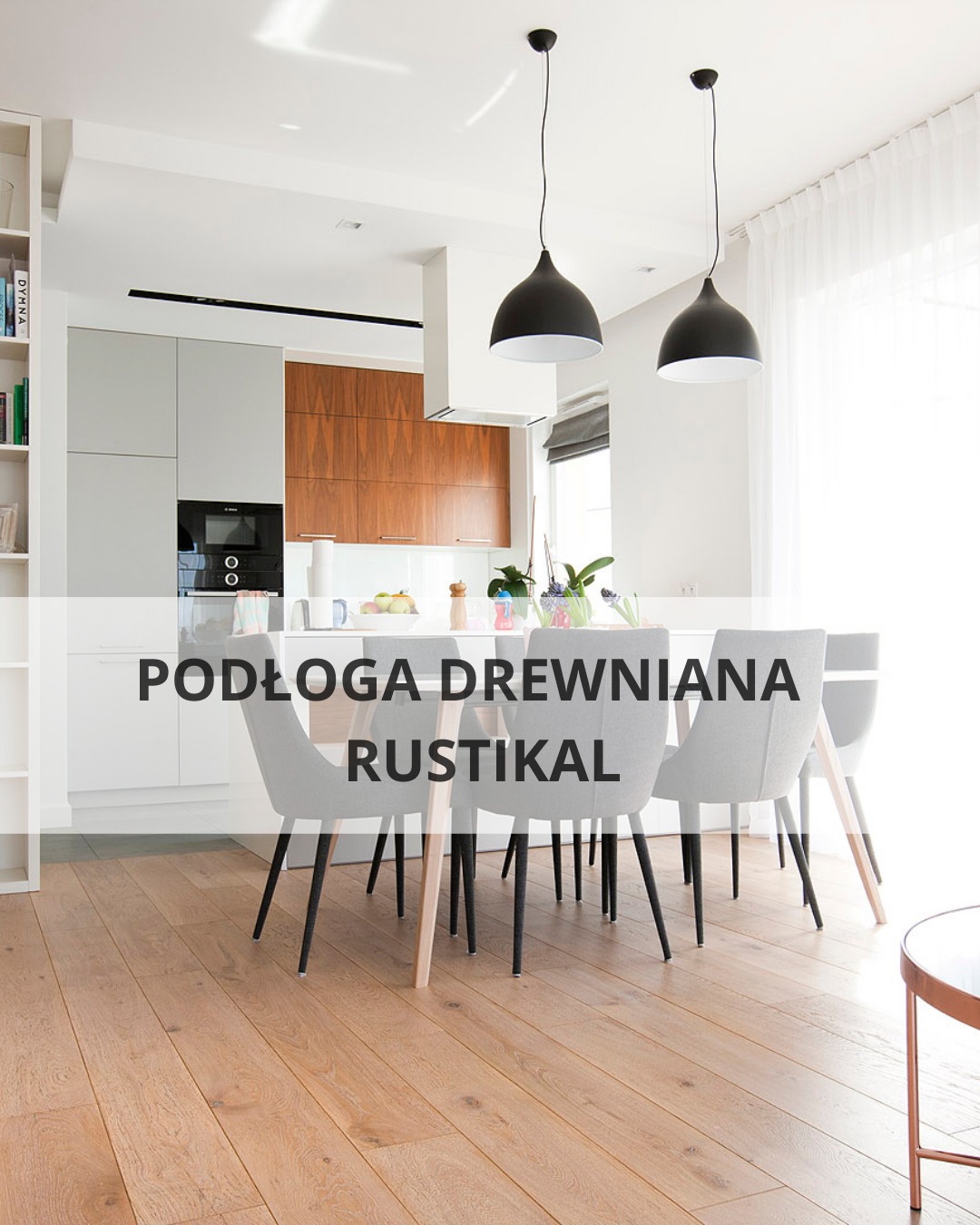 Podłoga dębowa rustykalna