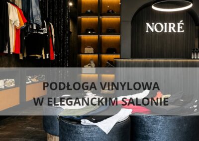 Podłoga winylowa w salonie odzieżowym w Radomiu