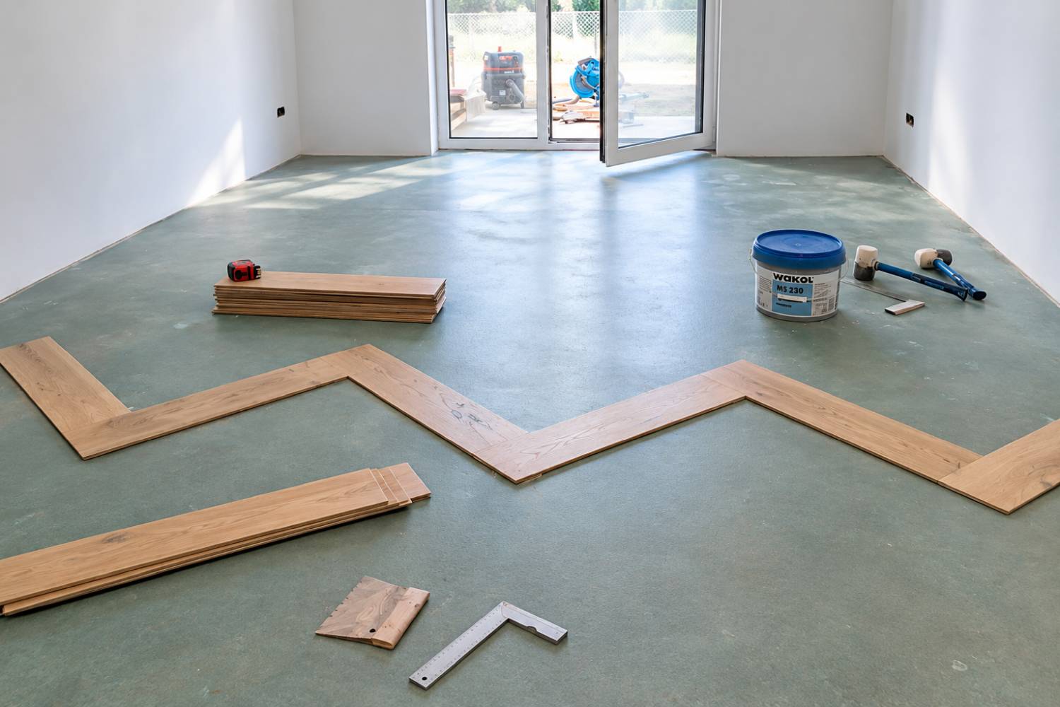 Jodełka klasyczna Cashmire Parkiet Hajnówka – realizacja Demoprojekt