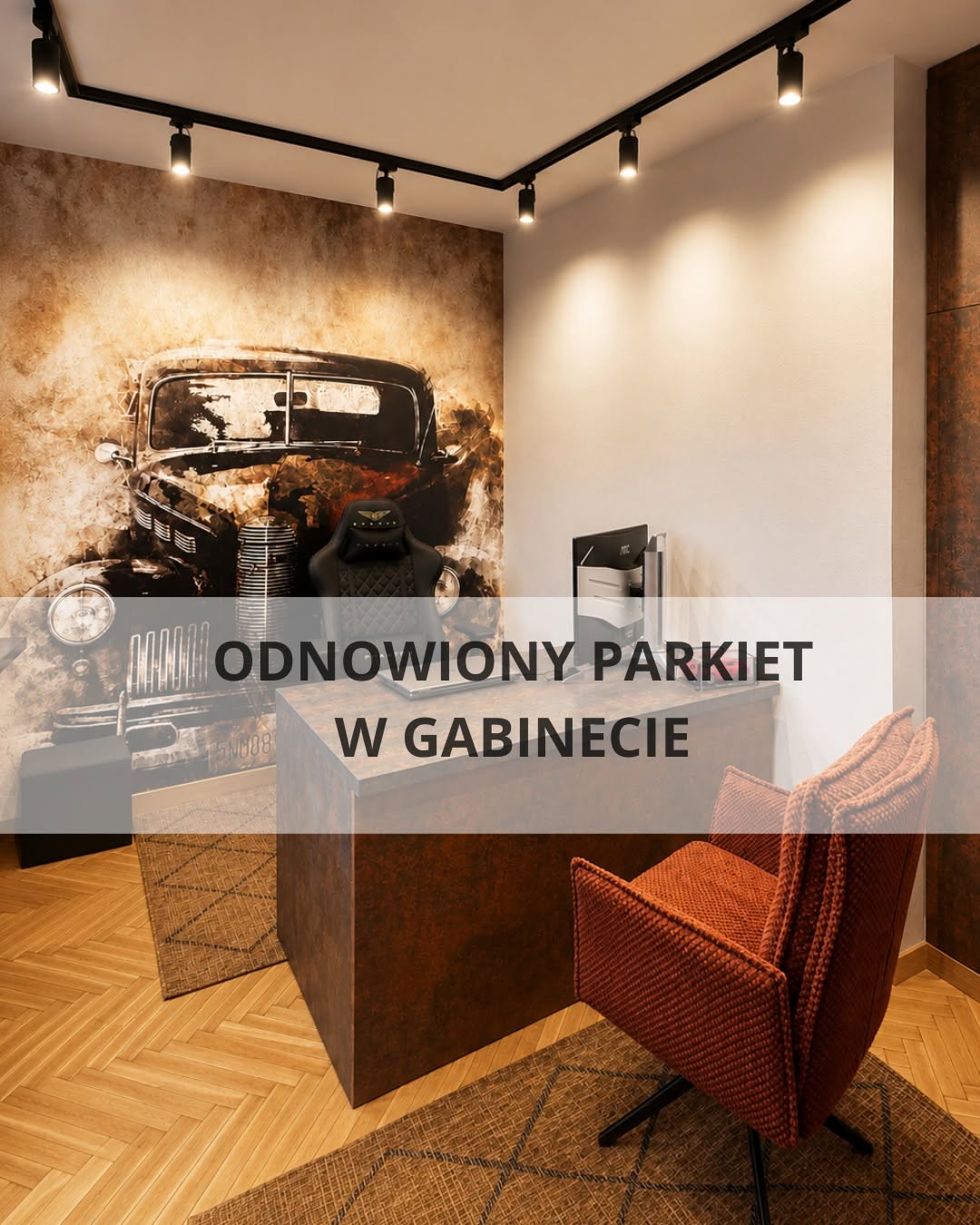 Renowacja parkietu w gabinecie