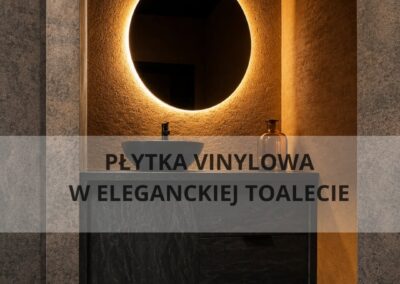 Płytka winylowa w toalecie