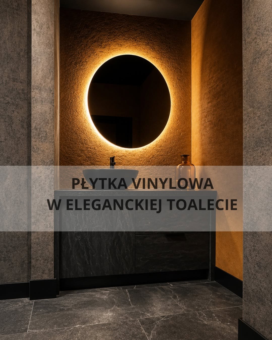 płytka winylowa w toalecie